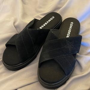 Converse platform sandals